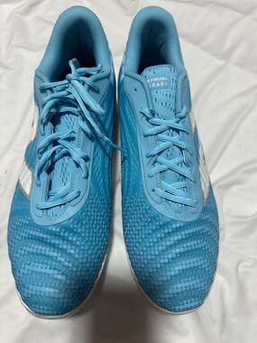 New Balance FuelCell 4040 V7 Molded Baseball Cleats Sky Blue PL4040C7